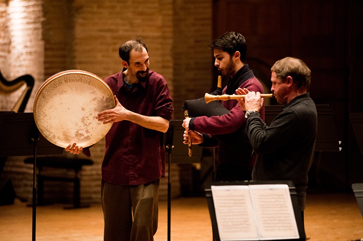 Spectacle d'ouverture des Journées Portes Ouvertes de l'isdaT, mars 2017 © Franck Alix