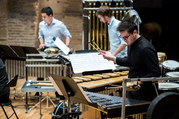 Spectacle d'ouverture des Journées Portes Ouvertes de l'isdaT, mars 2017 © Franck Alix