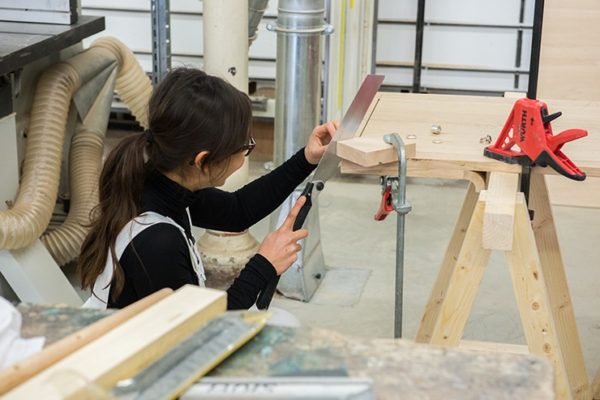 Atelier bois, isdaT © Franck Alix