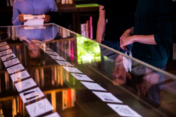 Exposition LabBooks à la médiathèque des Abattoirs © Franck Alix, juin 2018